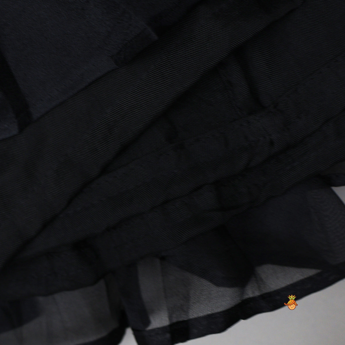 Pleats Enhanced Top And Ruffle Hem Lehenga