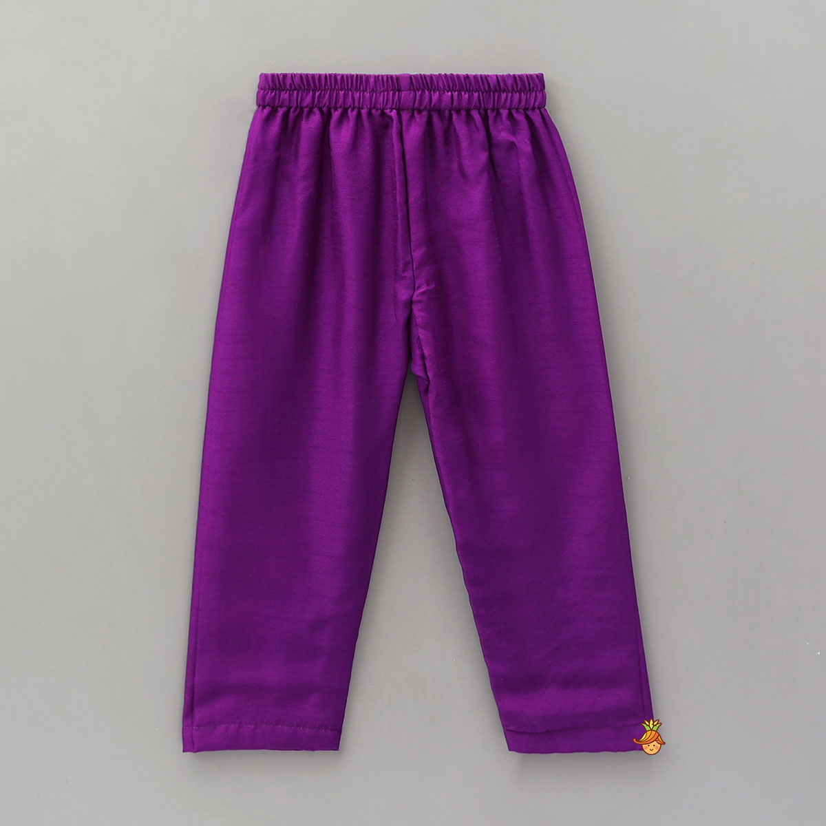 Mandarin Collar Kurta With Embroidered Jacket And Pyjama