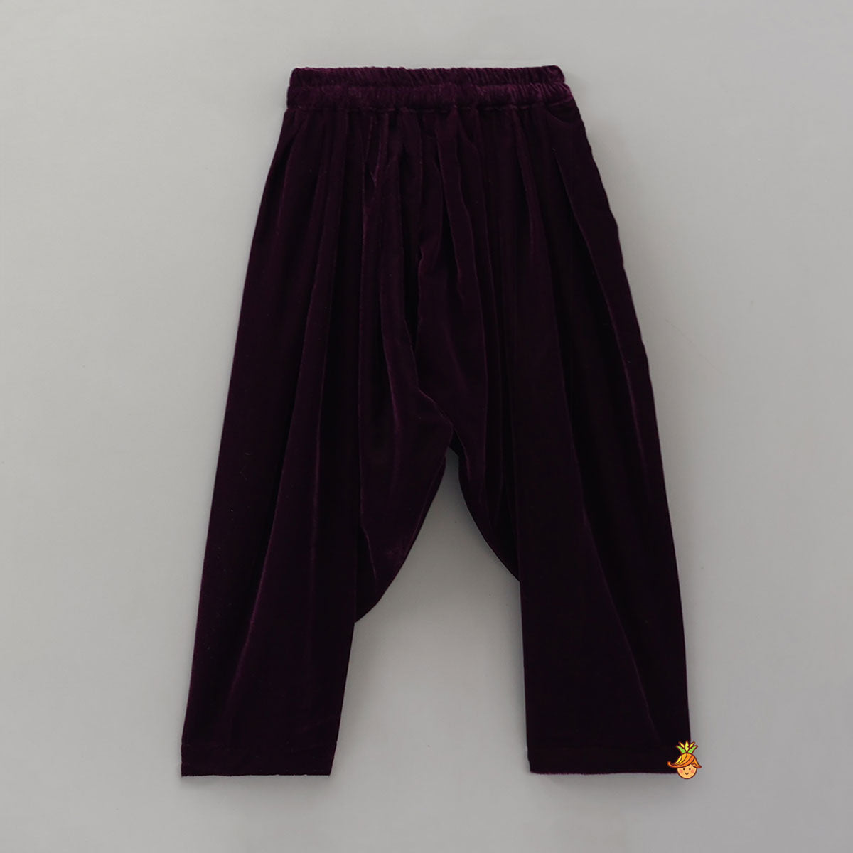 Stylish Velvet Kurti With Salwar And Dupatta