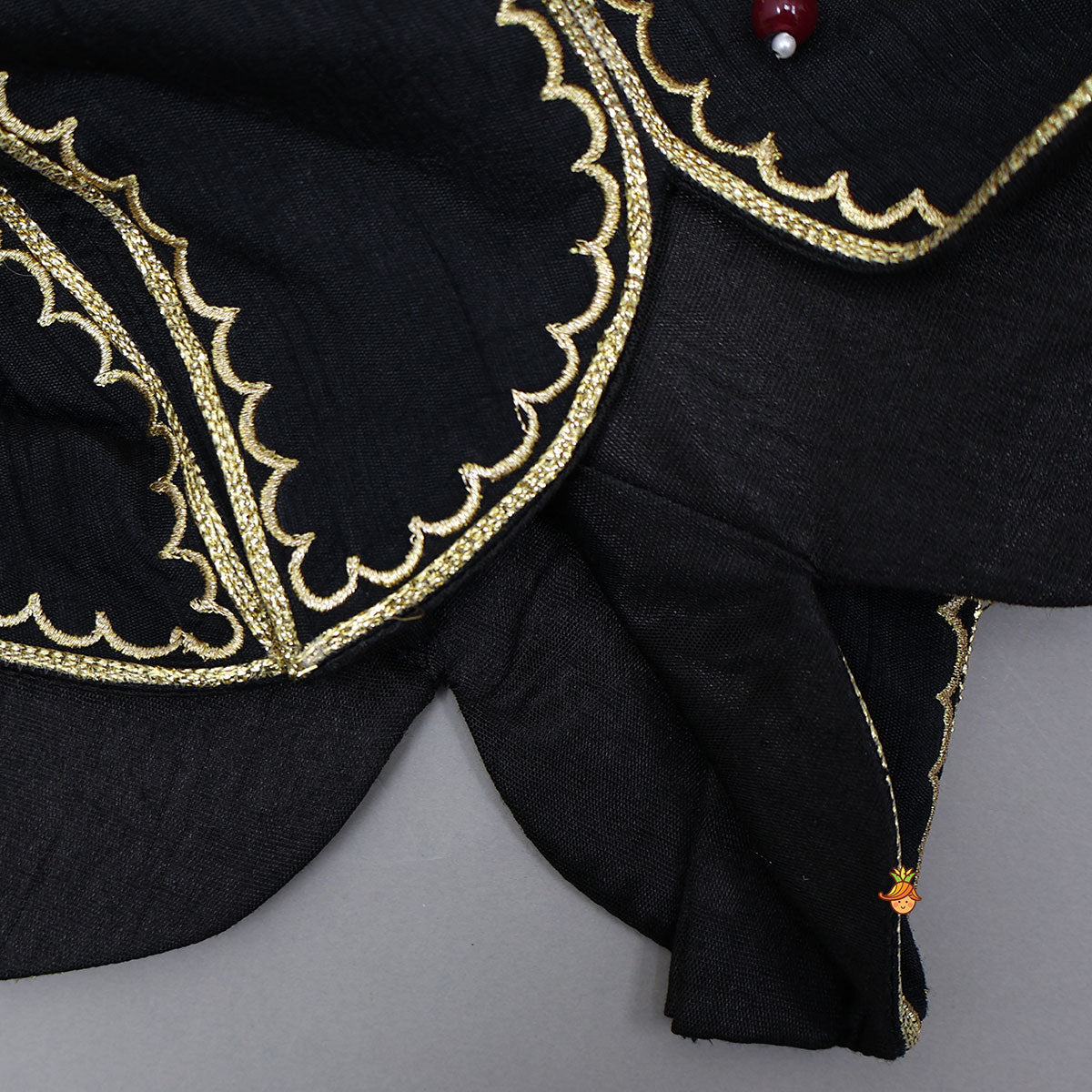Embellished Stylish Sleeve Top With Lehenga And Dupatta