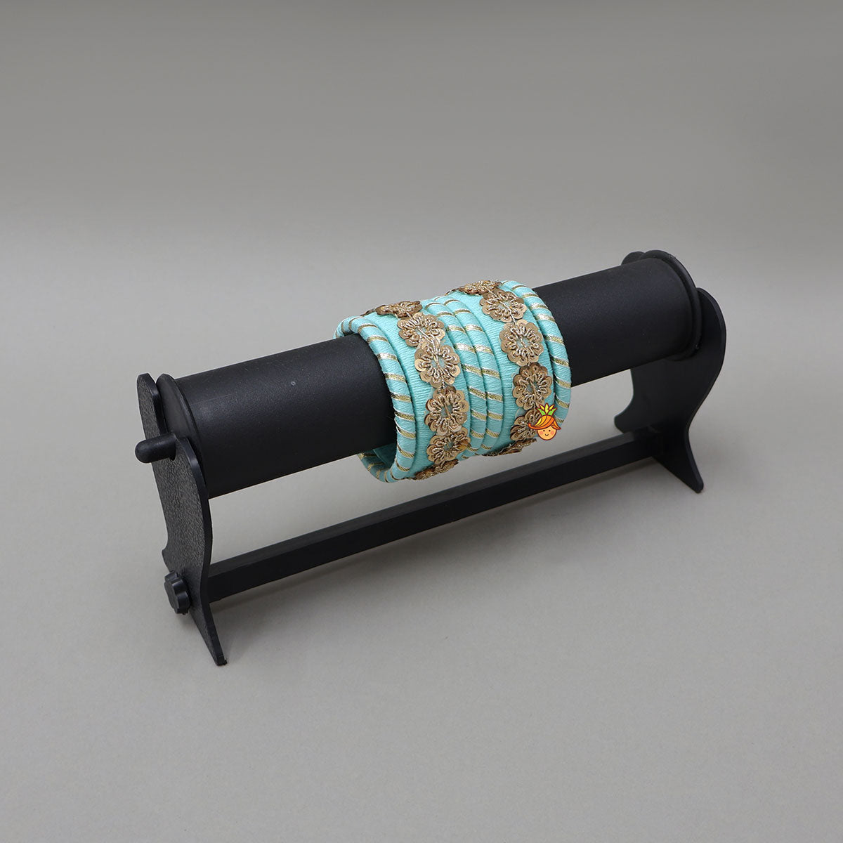 Adorable Thread Bangles With Sequin Detailing