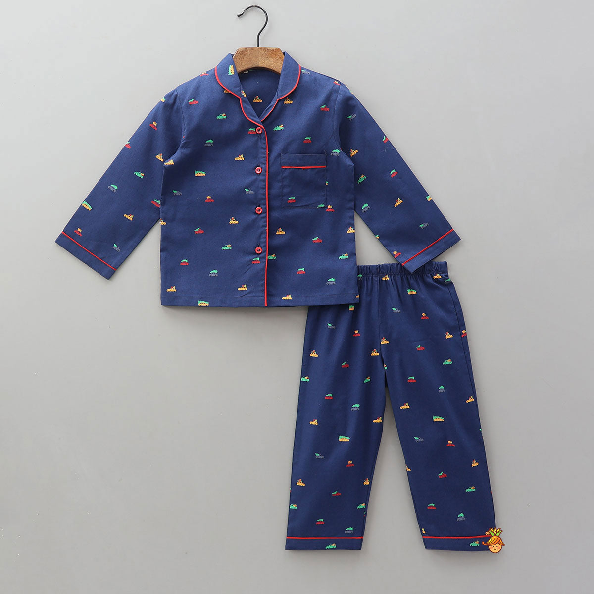 Tiny Vehicles Printed Sleepwear