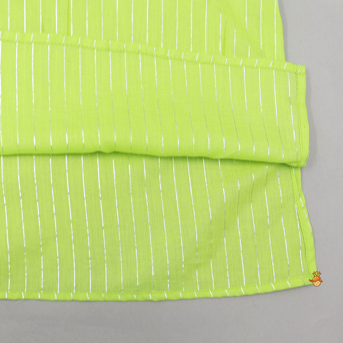 Lurex Stripe Detailed Kurta With Pyjama