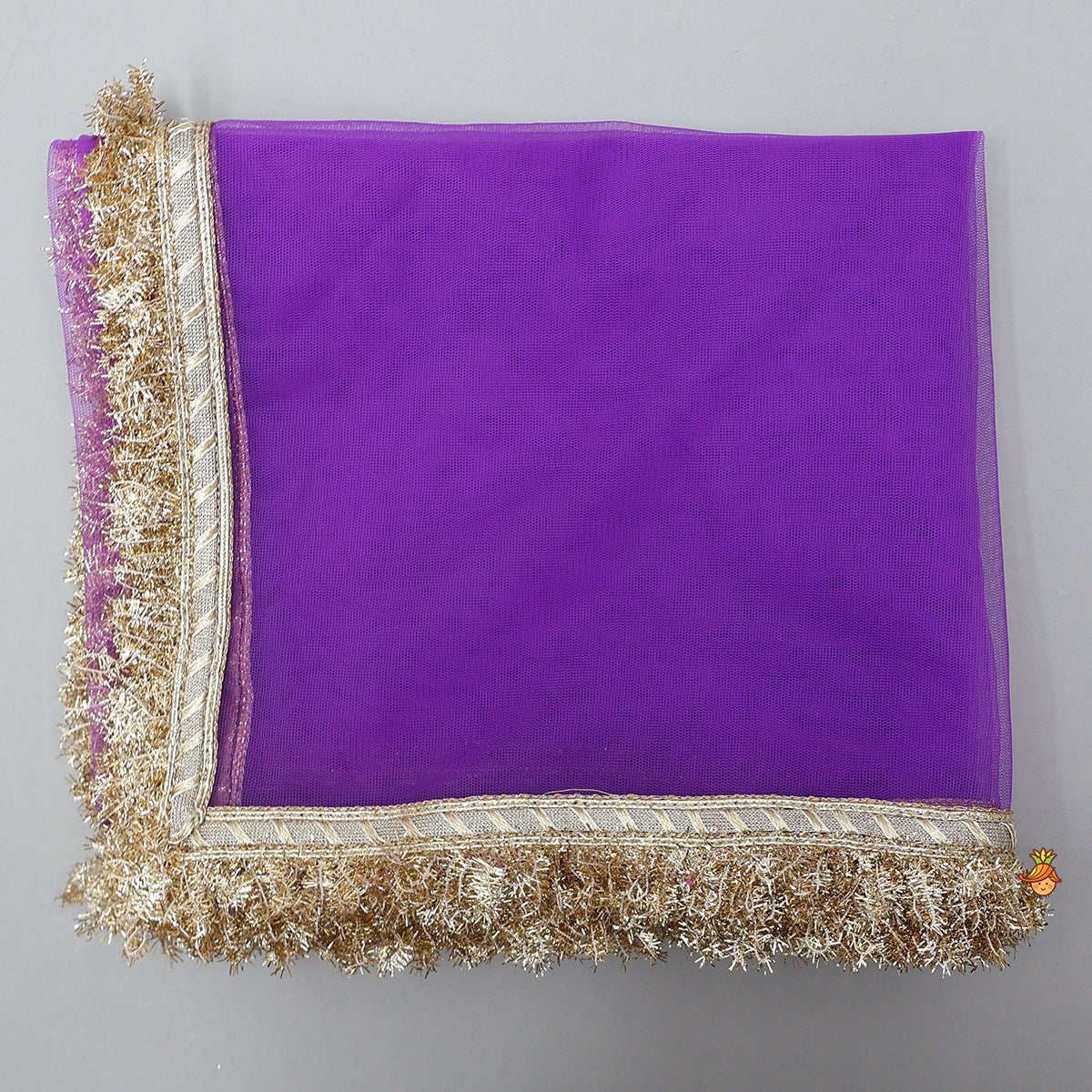 Hand Embroidered Kurti And Salwar With Contrasting Dupatta