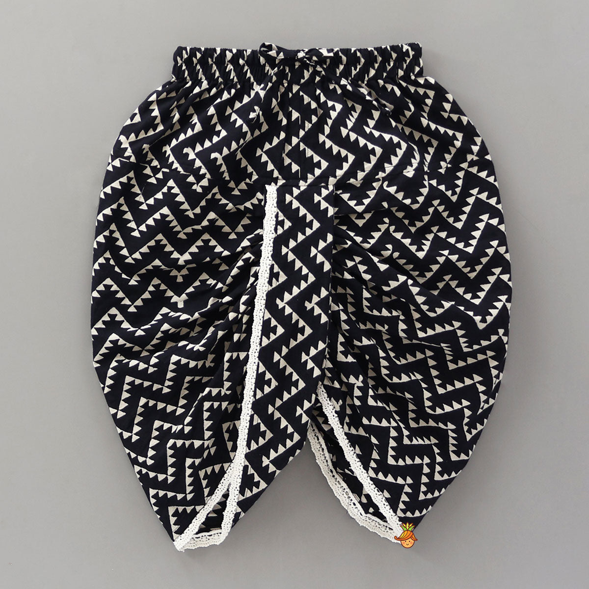 Ethnic Kurta With Front Pocket Jacket And Dhoti