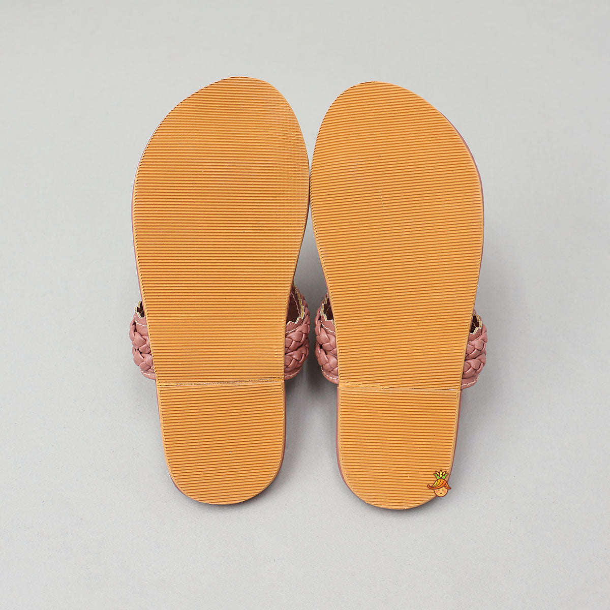 Ethnic Kolhapuri Flats With Braided Detailing