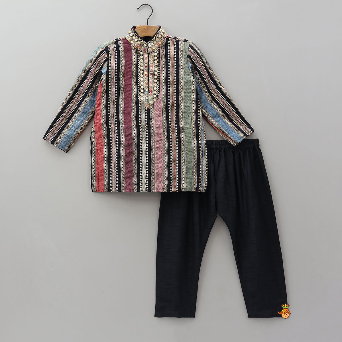 Heavy Embroidered Kurta And Pyjama