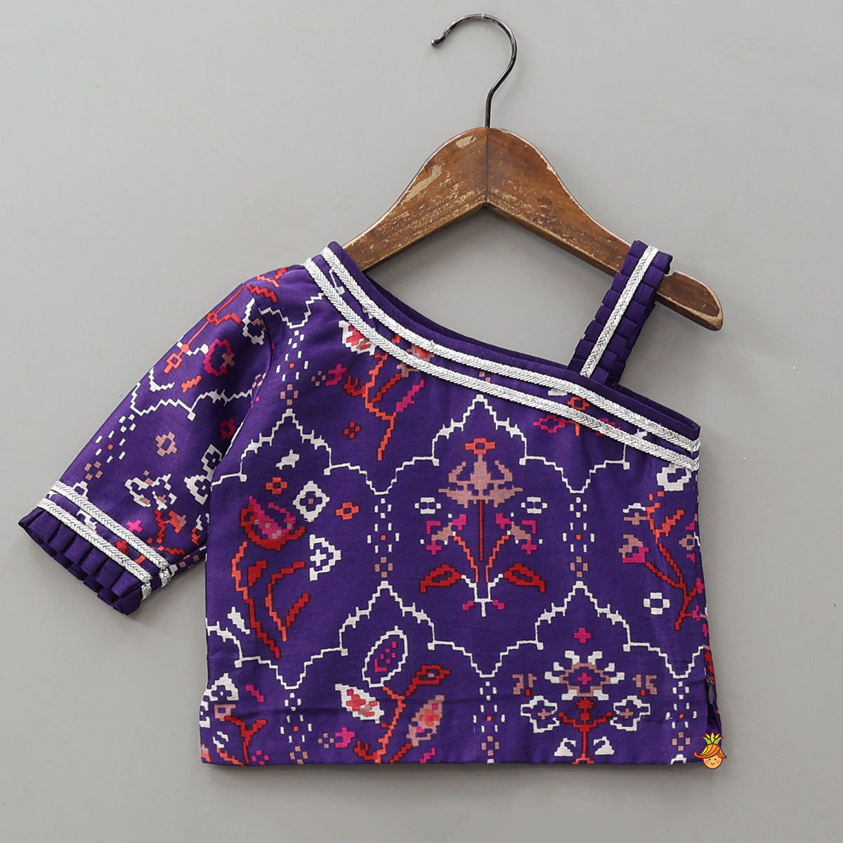 One-Shoulder Top With Matching Palazzo