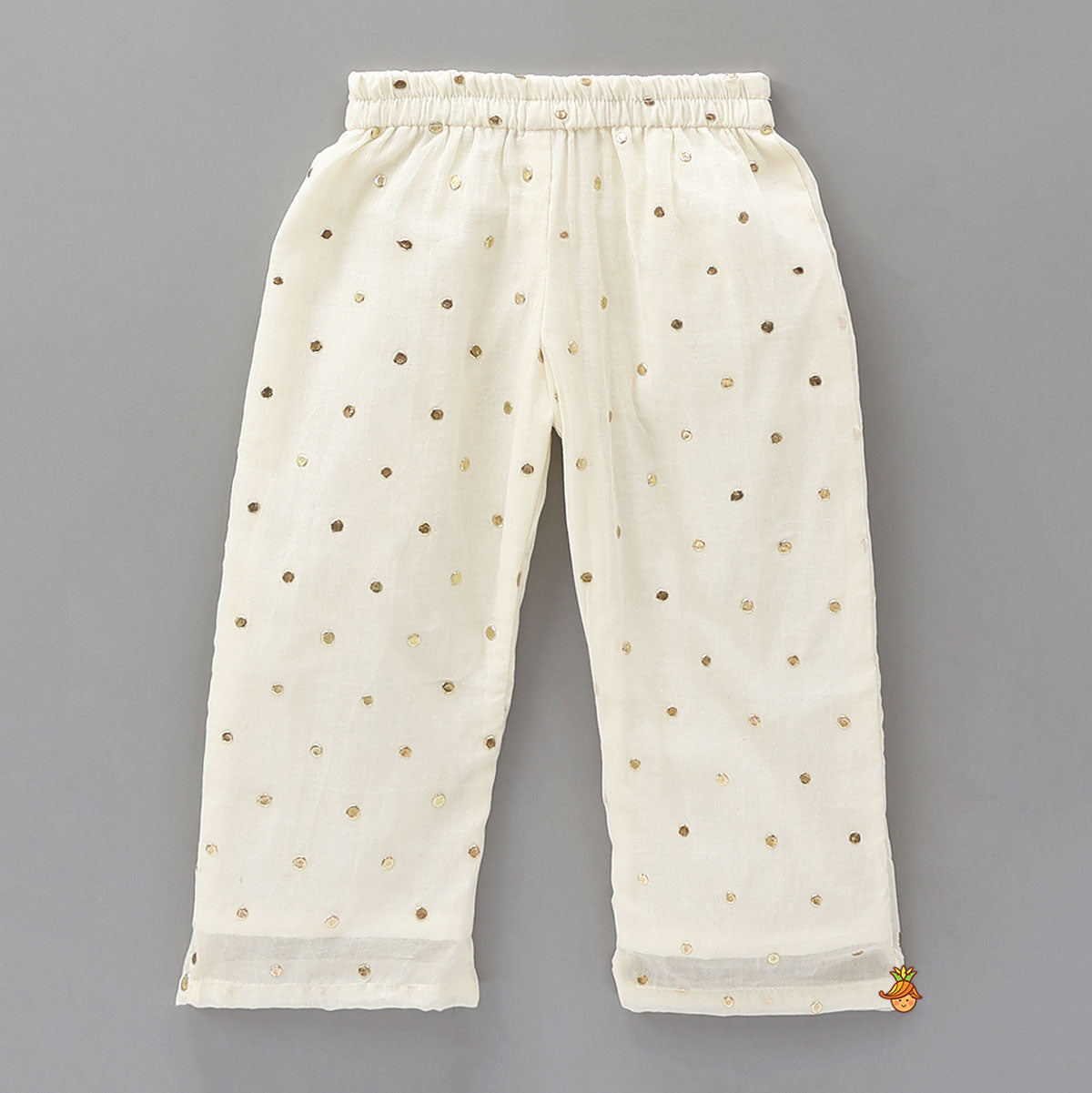 V-Neck Angarkha-Style Anarkali With Pant And Matching Dupatta