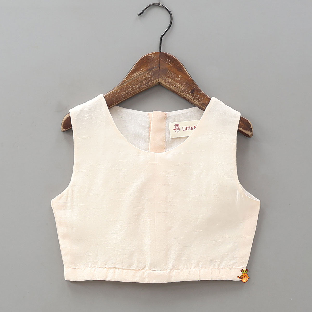 Sleeveless Top With Embroidered Jacket And Booti Work Lehenga