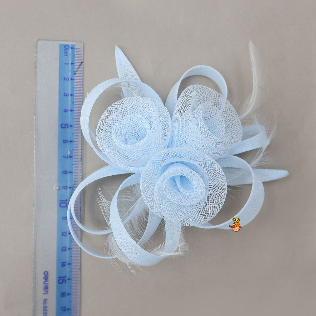 Rose-Shaped Alligator Hair Clip