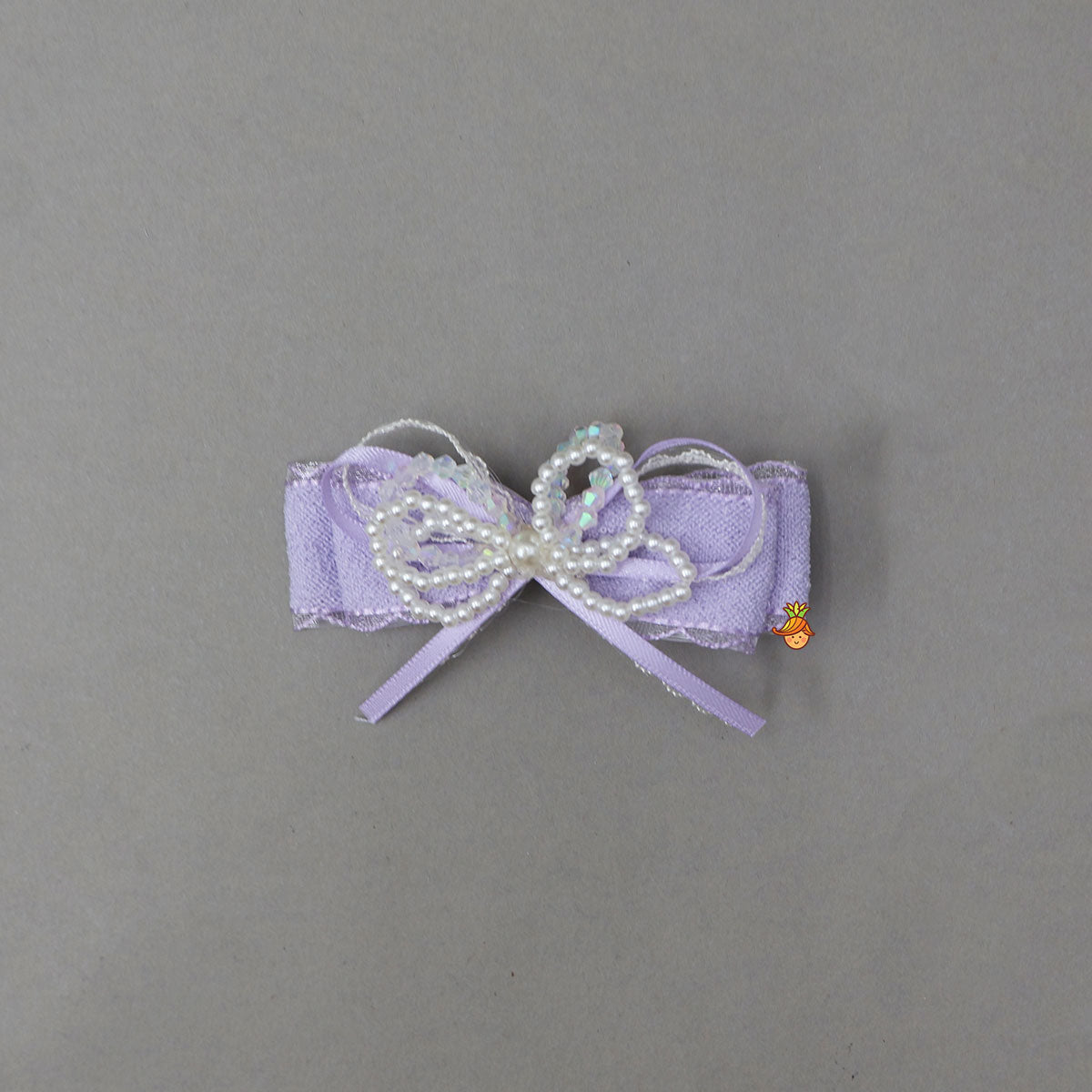 Handcrafted Cute Ribbon Hair Clip - Set Of 2