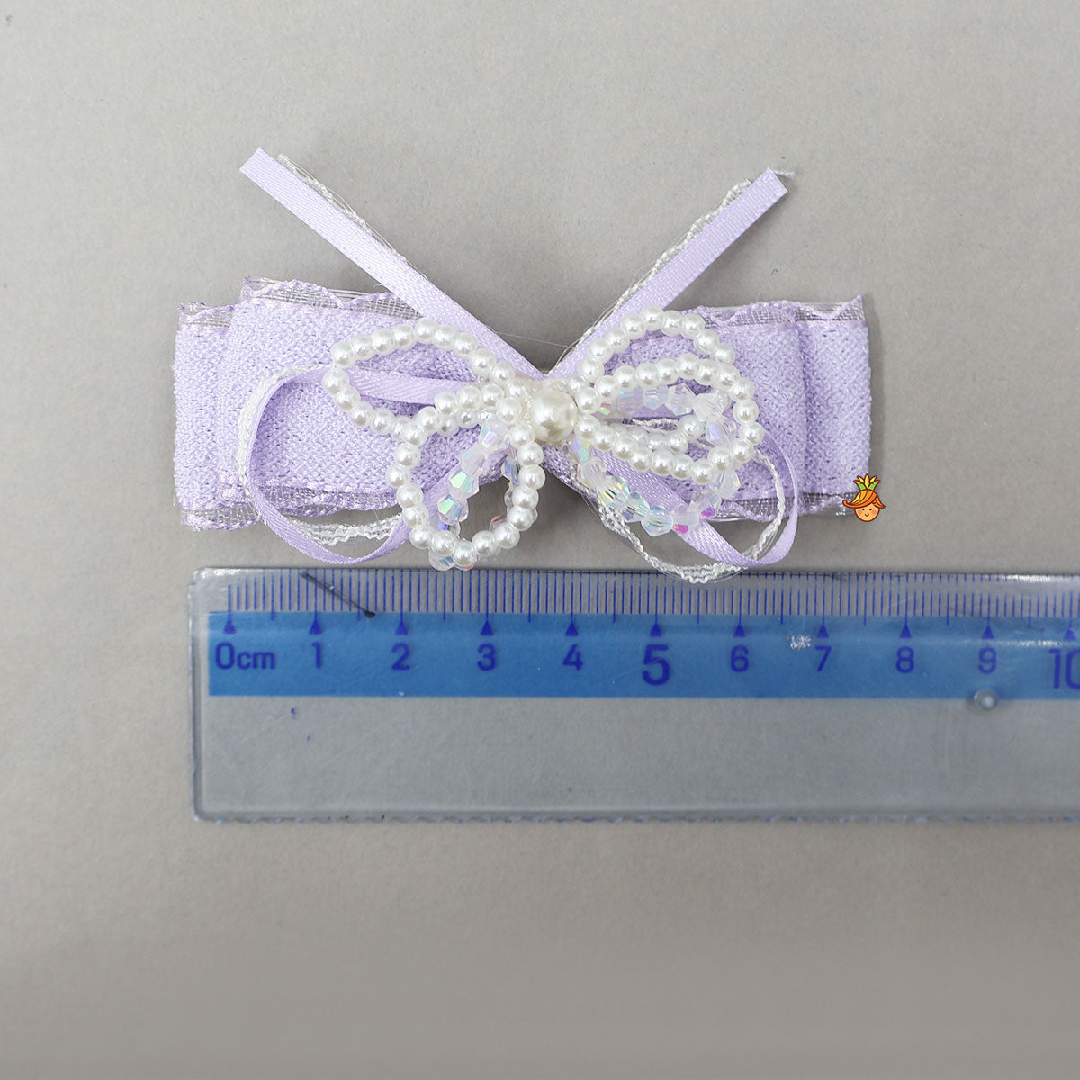 Handcrafted Cute Ribbon Hair Clip - Set Of 2