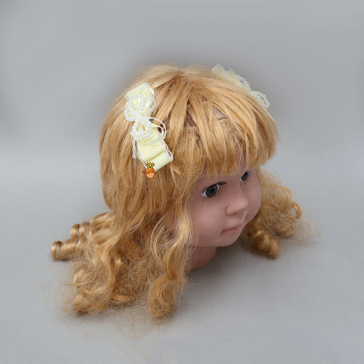 Handcrafted Ribbon Hair Clip - Set Of 2