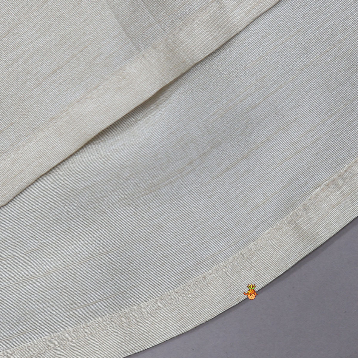 Dress With Applique Work Shimmery Cape