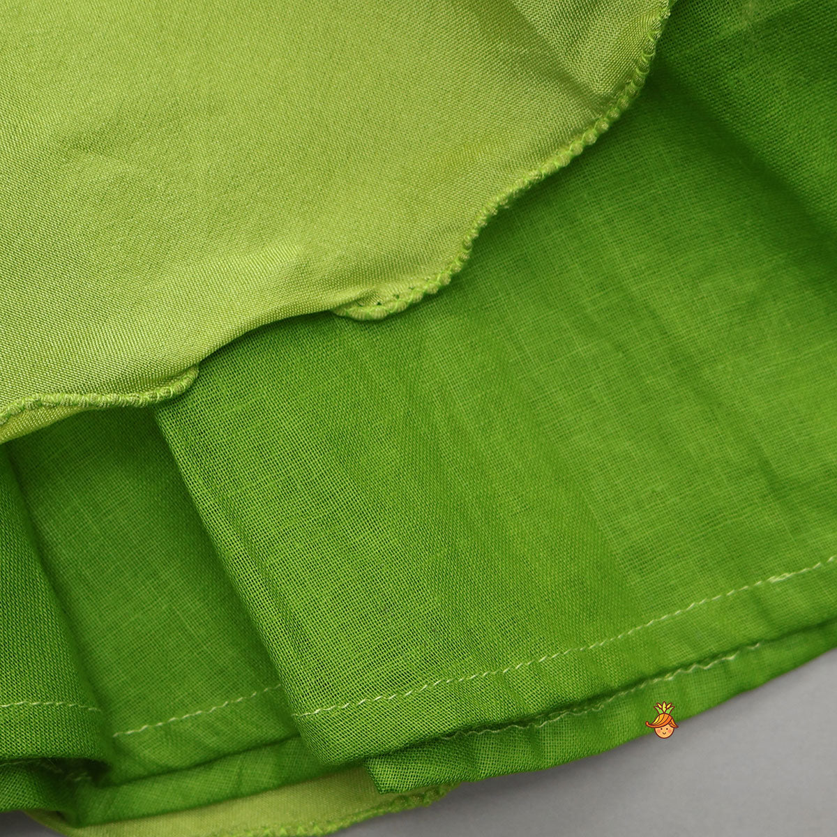 Embroidered Yoke Kurti And Dhoti Pant