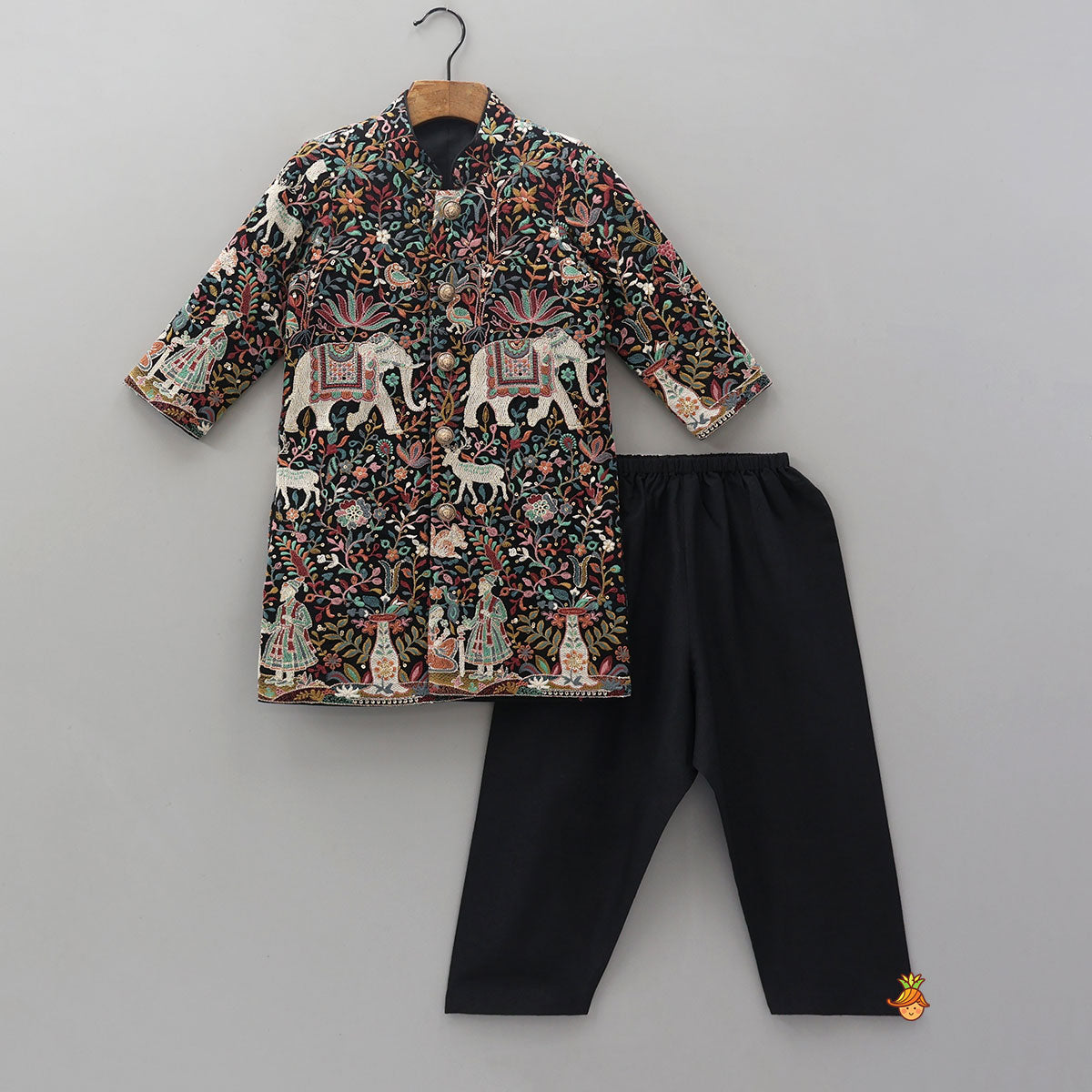 Intricate Heavy Embroidered Sherwani And Pyjama