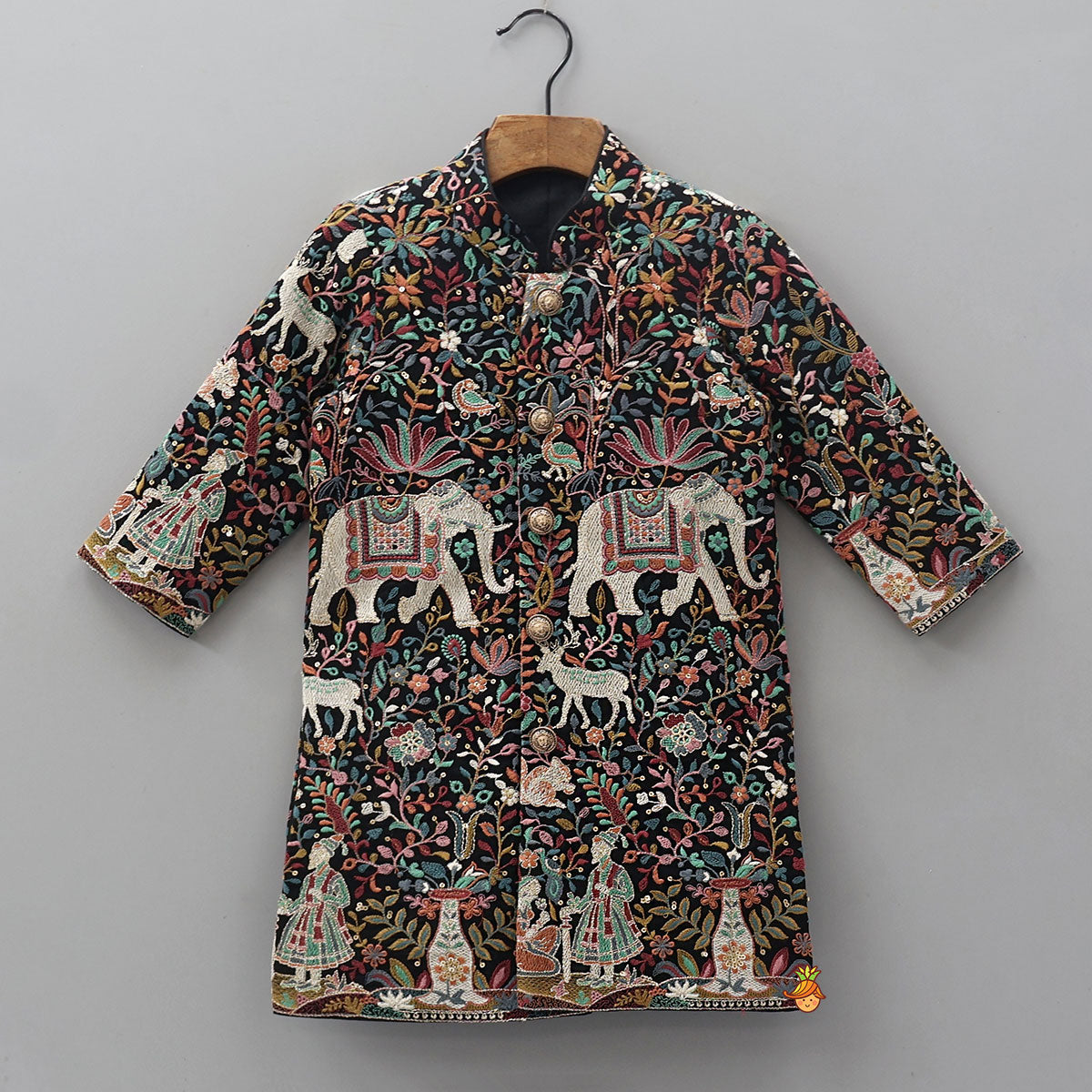 Intricate Heavy Embroidered Sherwani And Pyjama