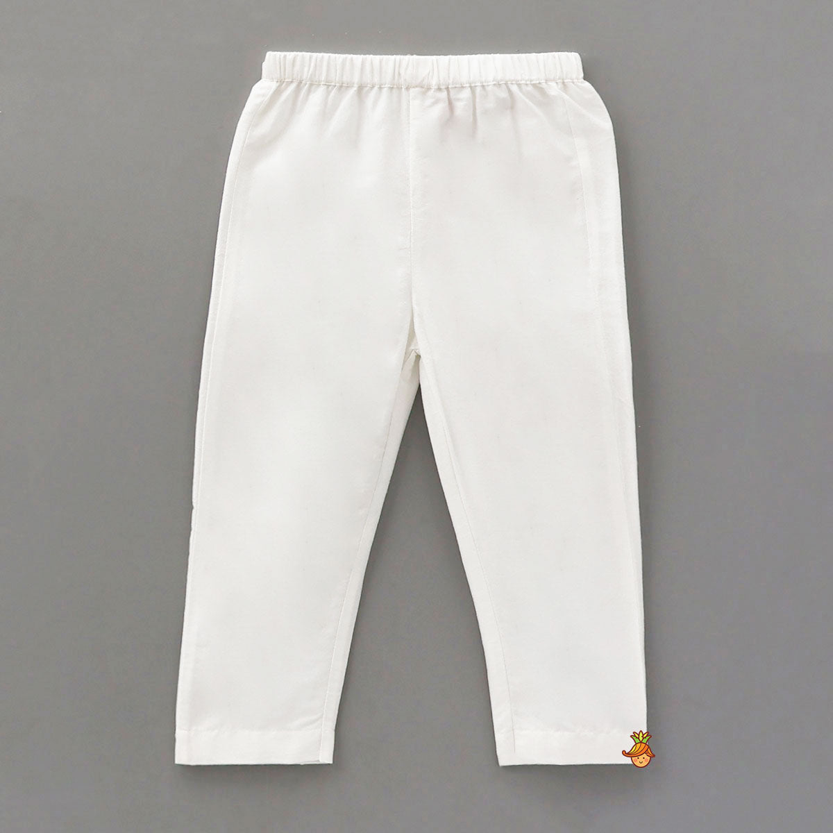 3D Flower Embroidered Jacket-Style Kurta And Pyjama