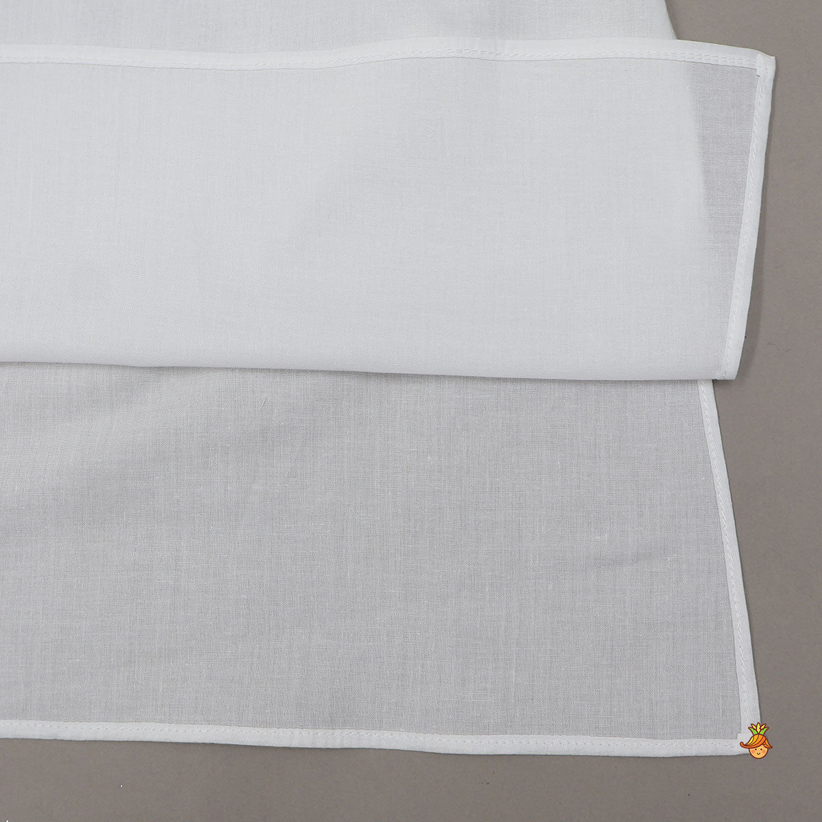 Ethnic Kurta With Adorable Floral Work Jacket And Pyjama