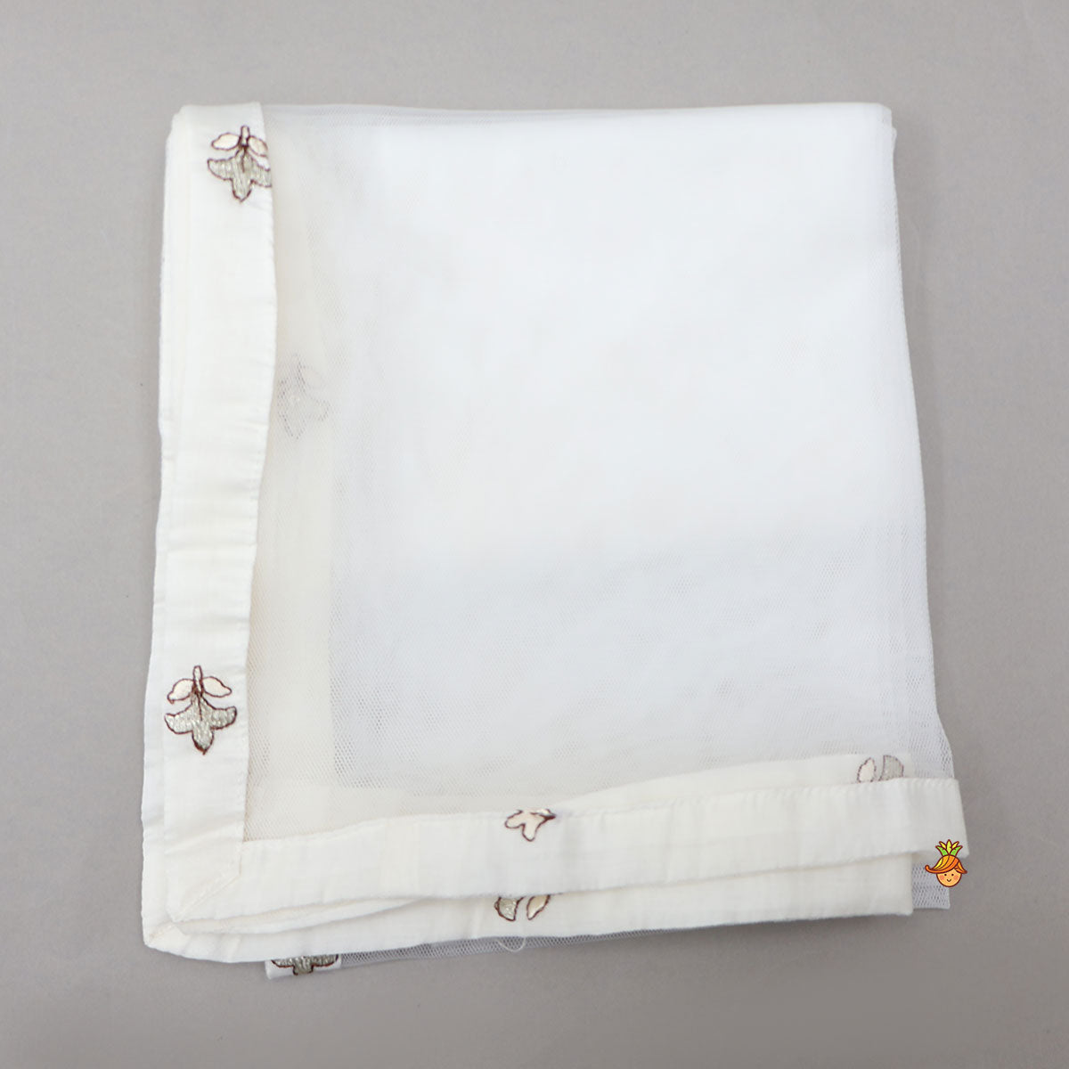 Round Neck Top And Beautifully Embroidered Lehenga With Net Dupatta