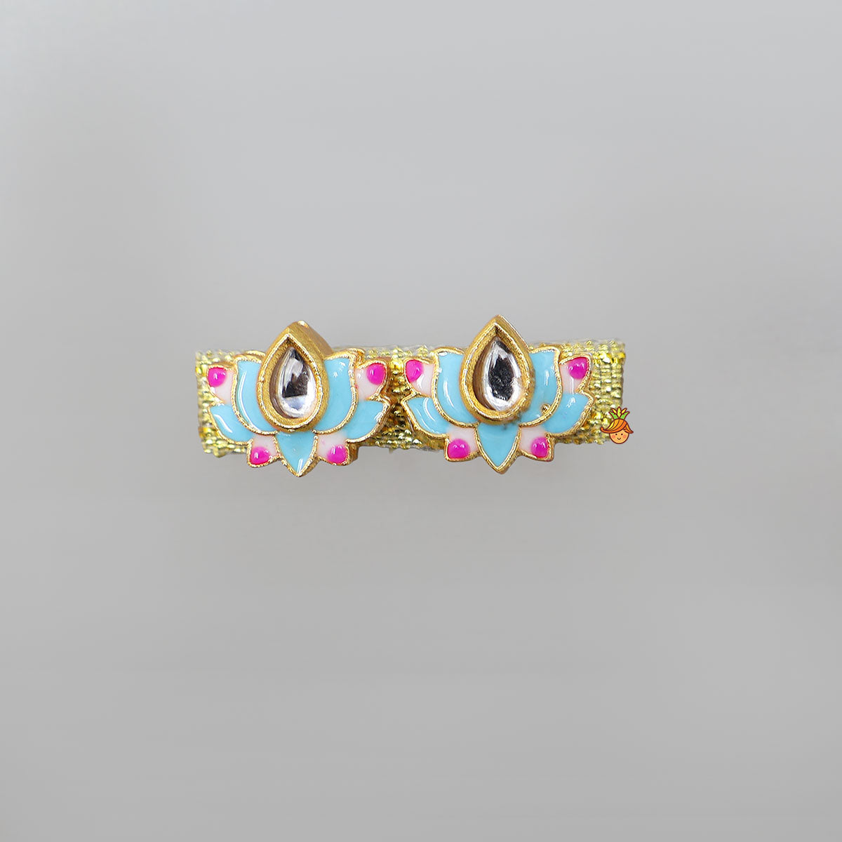 Charming Lotus Hair Clips - Set Of 3