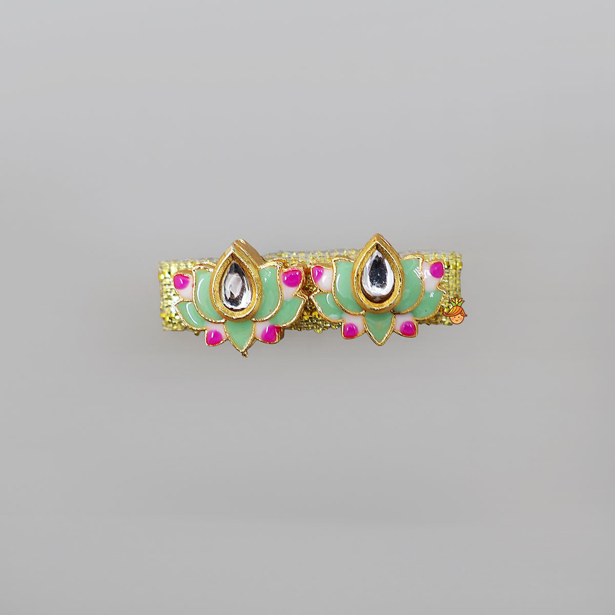 Charming Lotus Hair Clips - Set Of 3