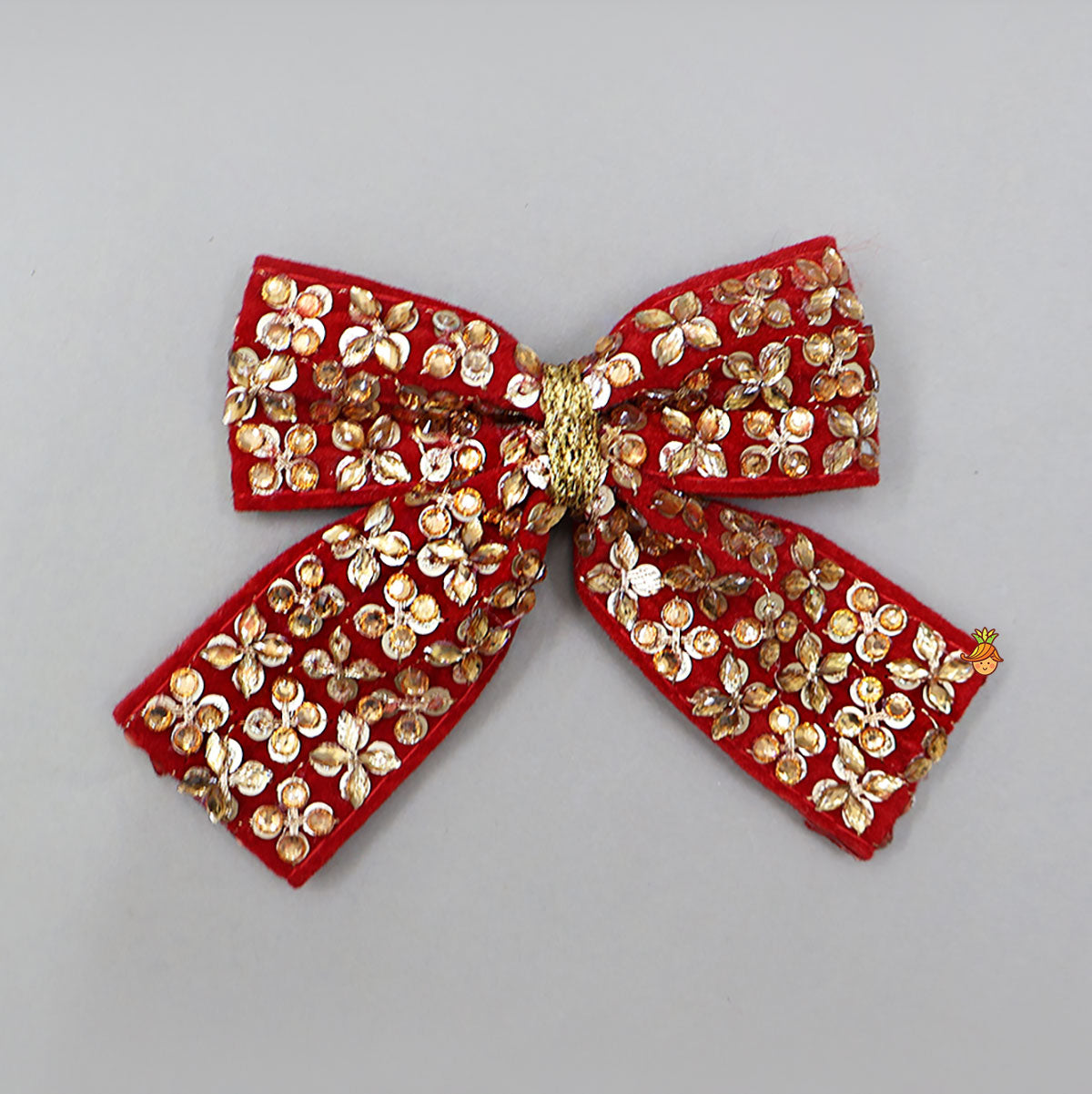 Intricately Embroidered Eye-Catching Hair Clip