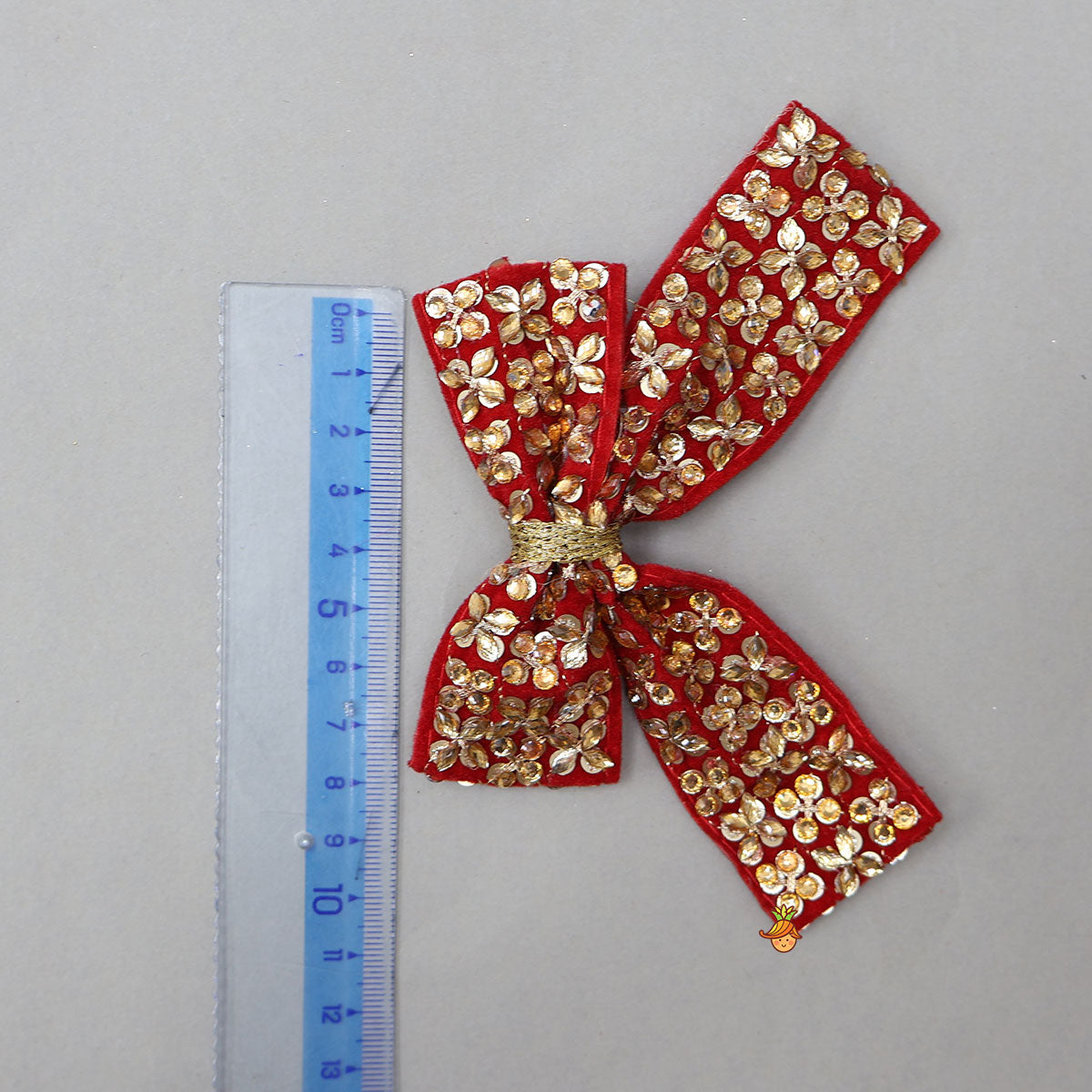 Intricately Embroidered Eye-Catching Hair Clip