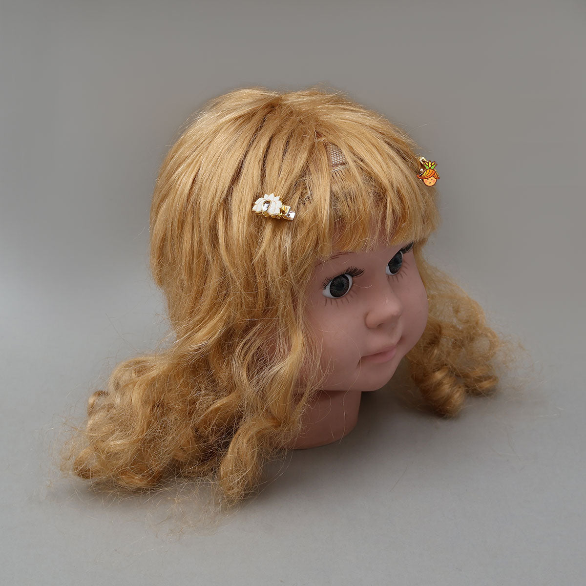 Elegant Lotus Hair Clips - Set Of 2