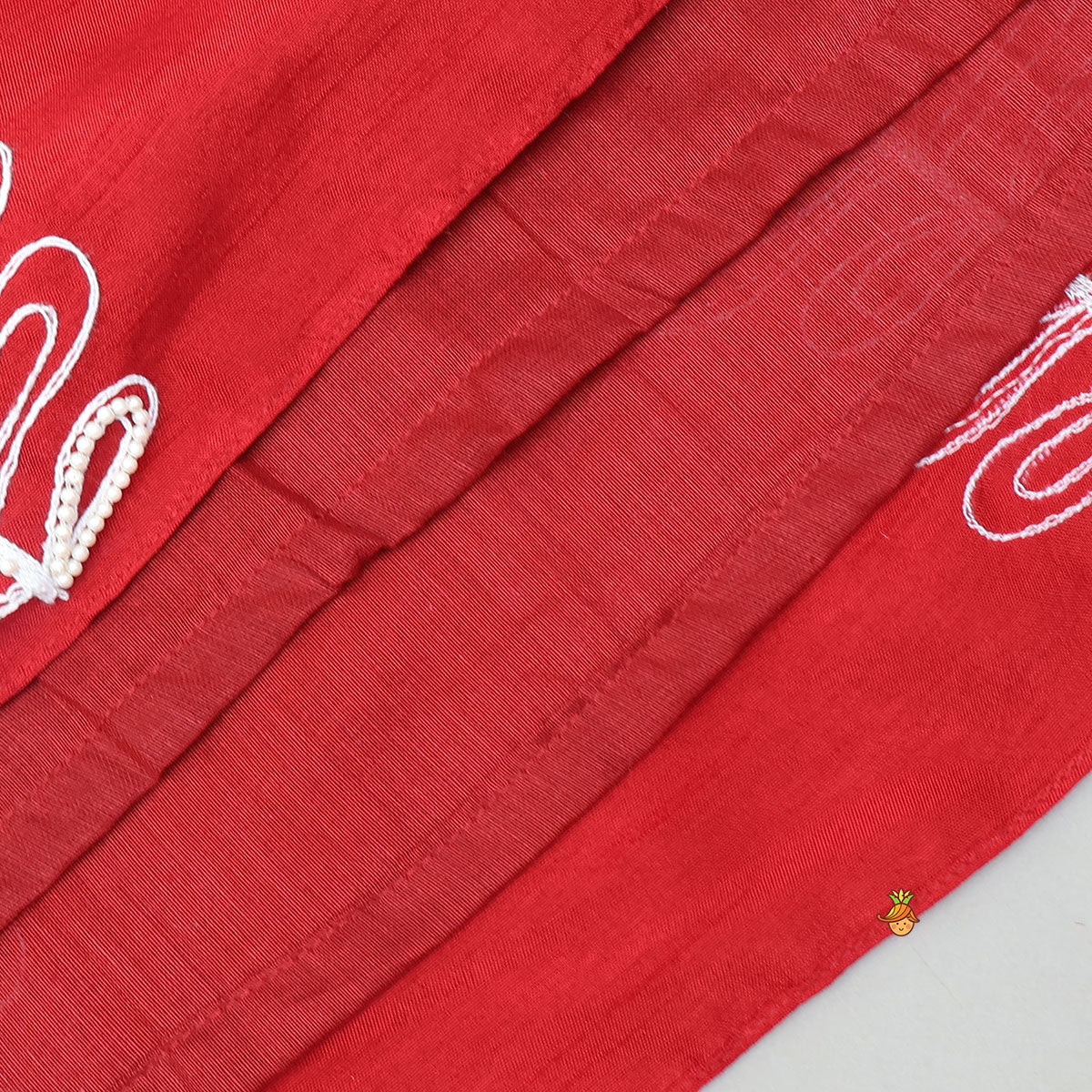 Frills Enhanced Crop Top And Lehenga