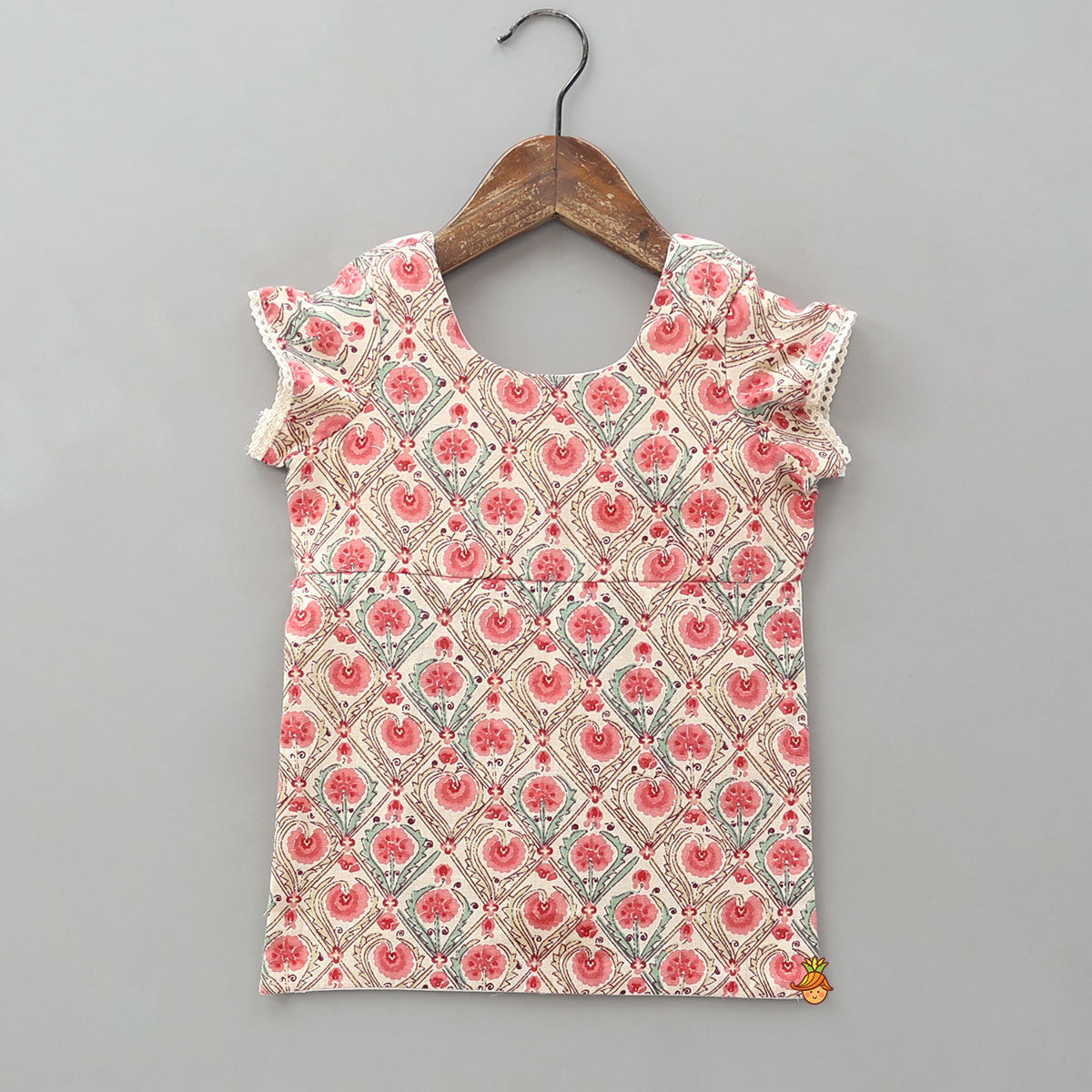 Printed Stylish Top And Lehenga