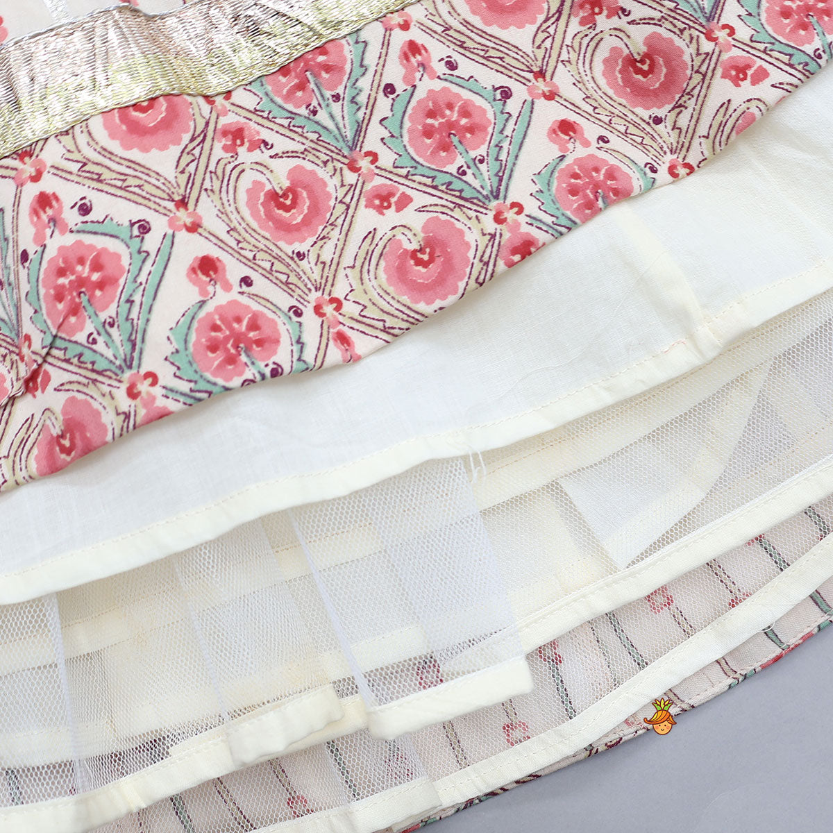 Printed Stylish Top And Lehenga