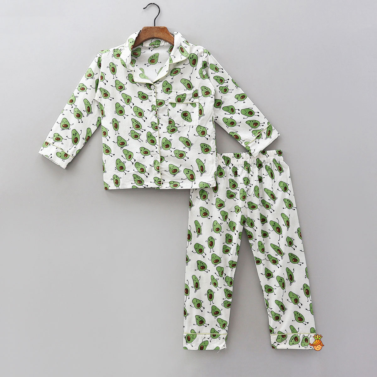 All-Over Avocado Print Sleepwear