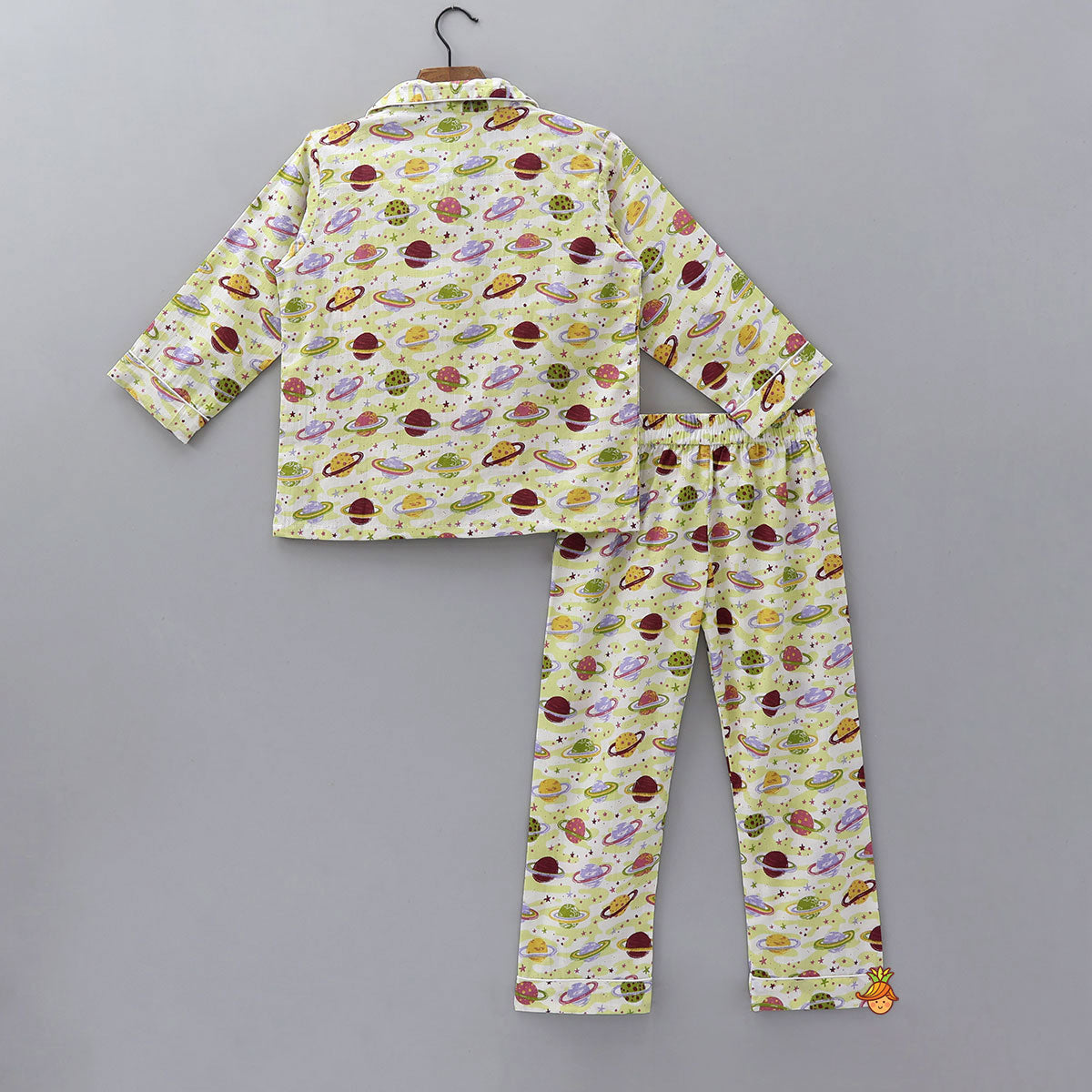 Space - Themed Planet Print Sleepwear