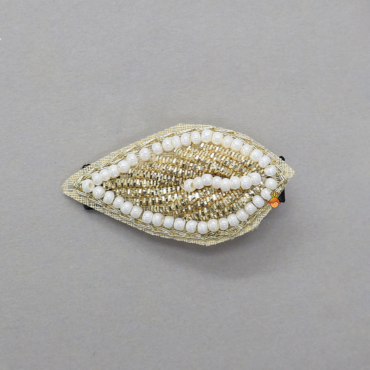 Leaf Shaped Hair Clips - Set Of 2