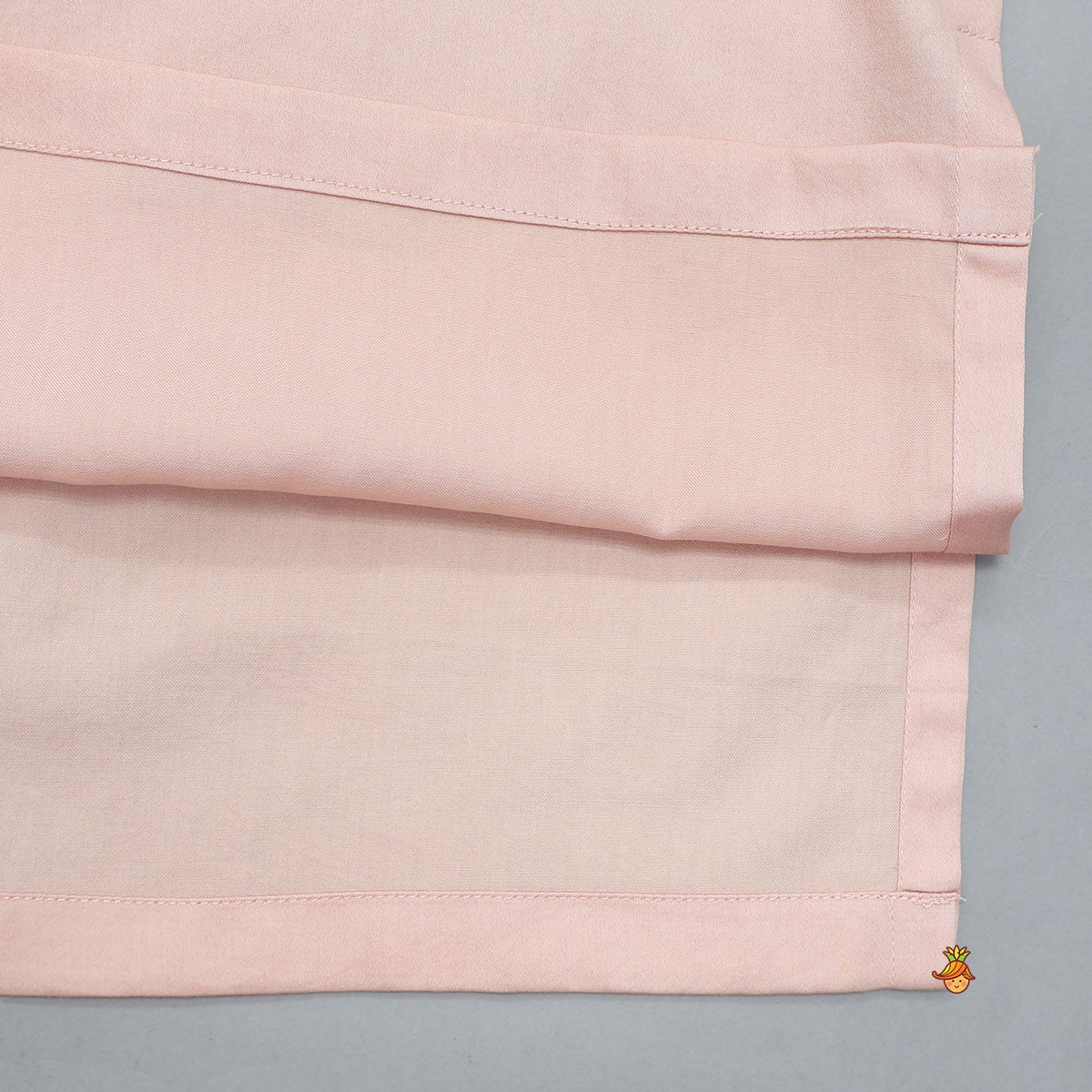 Ethnic Kurta With Embroidered Collar Jacket And Pyjama