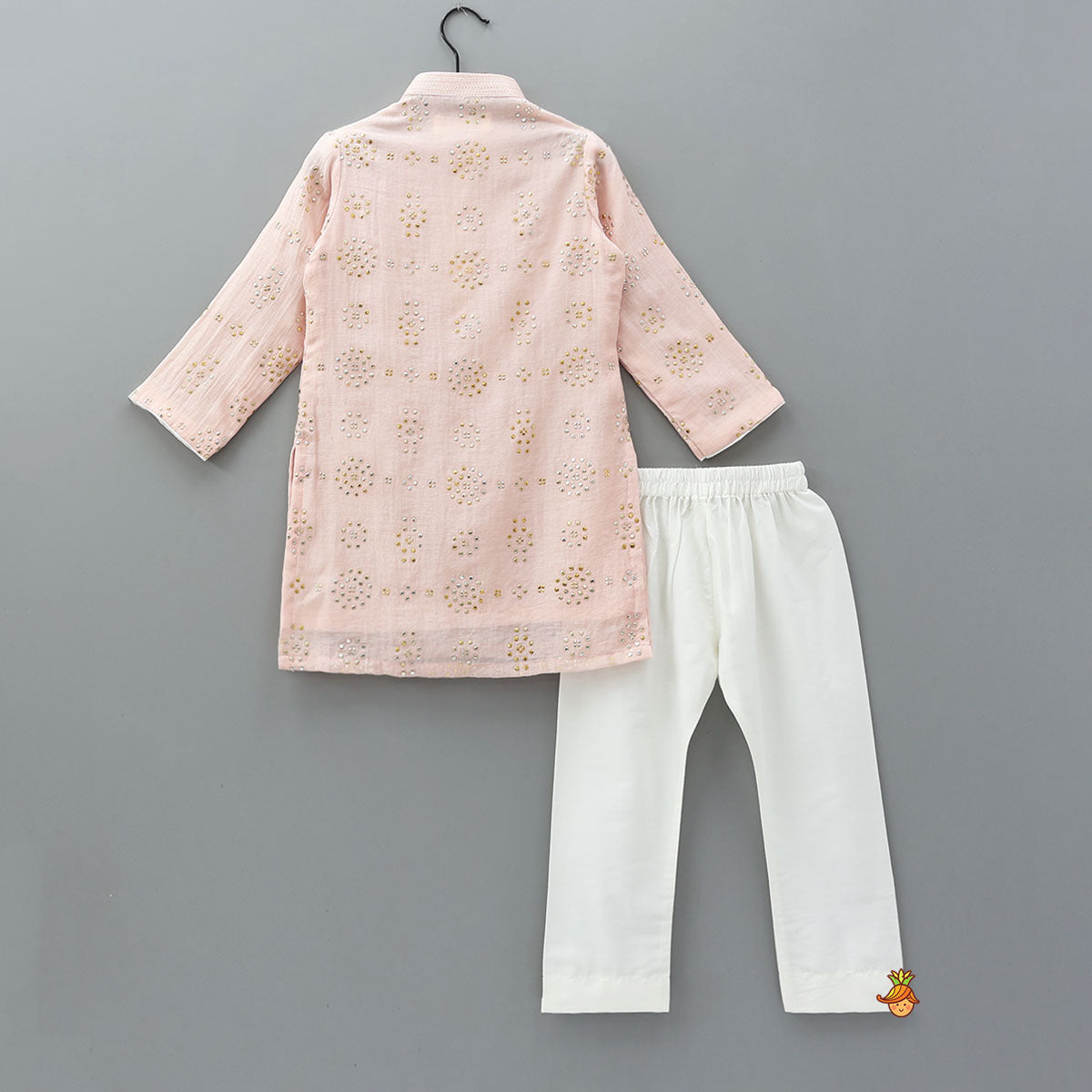 Ethnic Chanderi Kurta And Pyjama