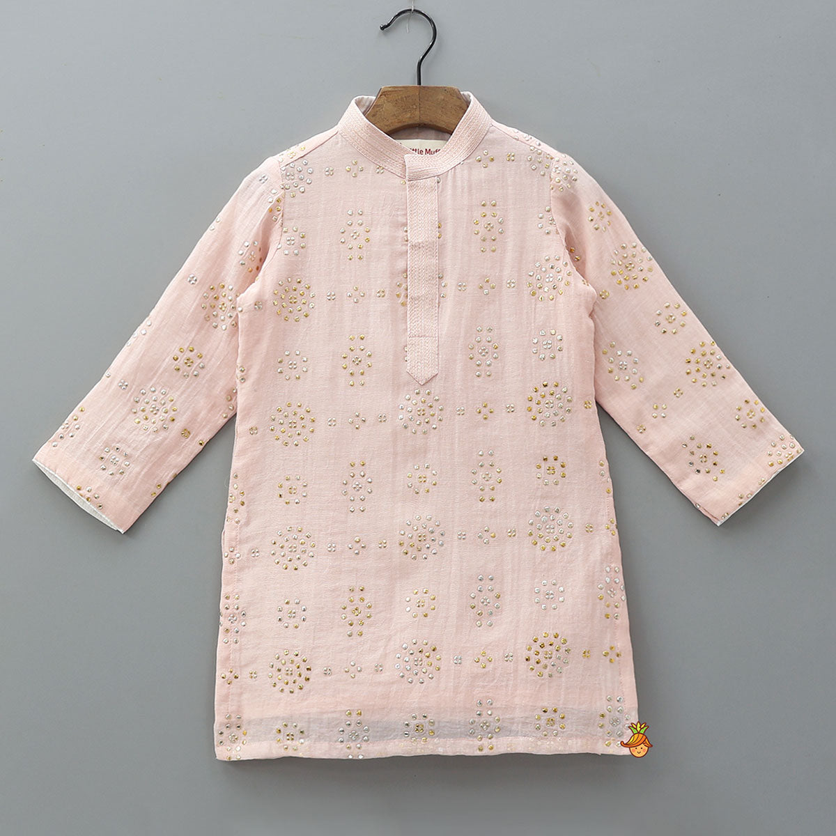 Ethnic Chanderi Kurta And Pyjama