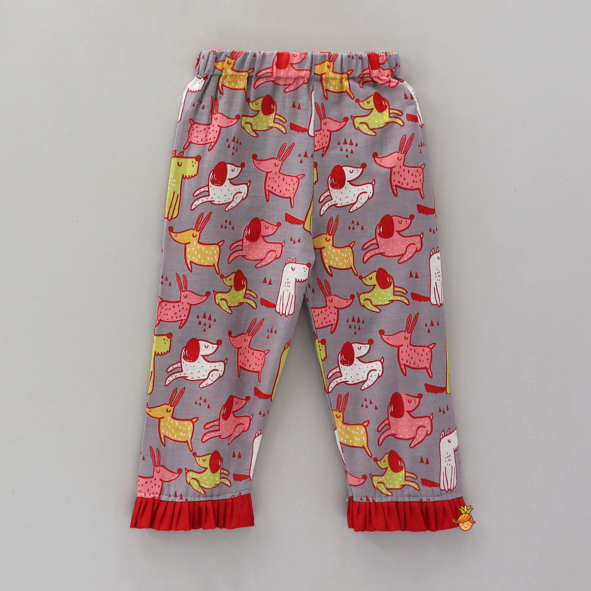 Frill-Detailed Cotton Sleepwear