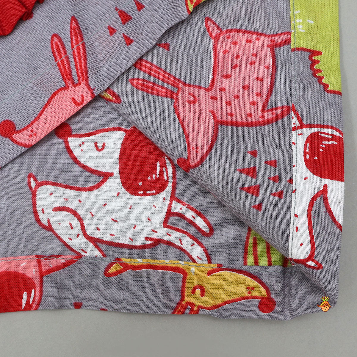 Frill-Detailed Cotton Sleepwear