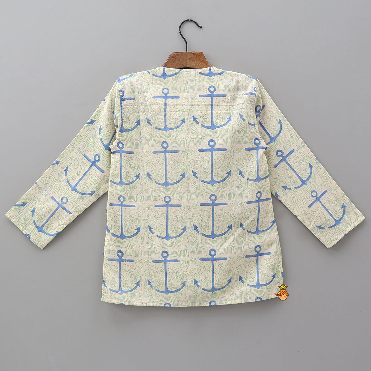 Patch Pocket Detail Kurtas - Set Of 2