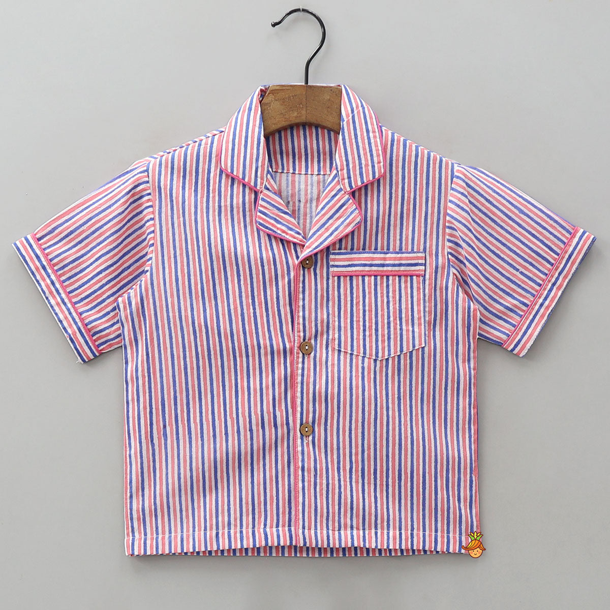 Striped Printed Sleepwear