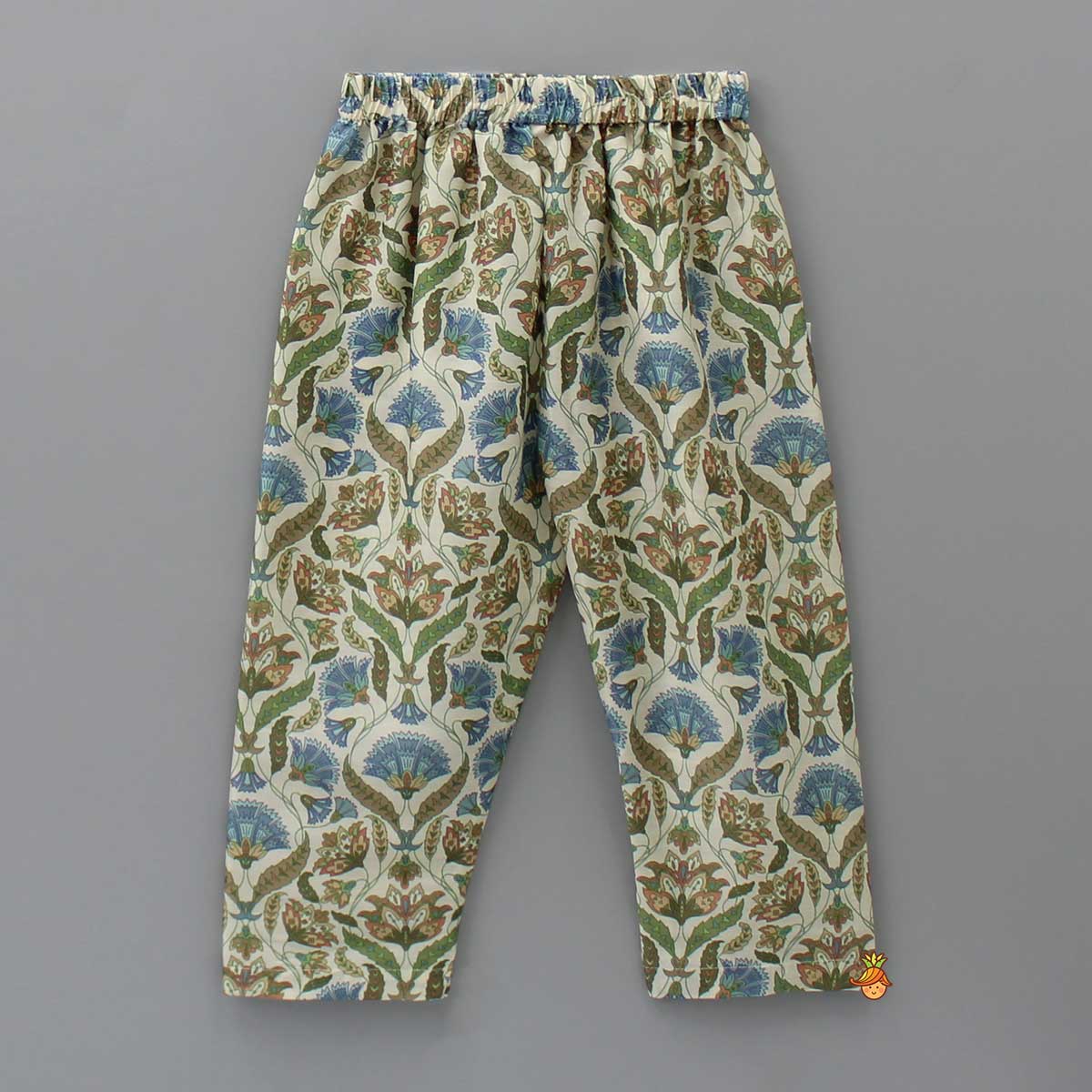 Floral Printed Kurta With Matching Pyjama