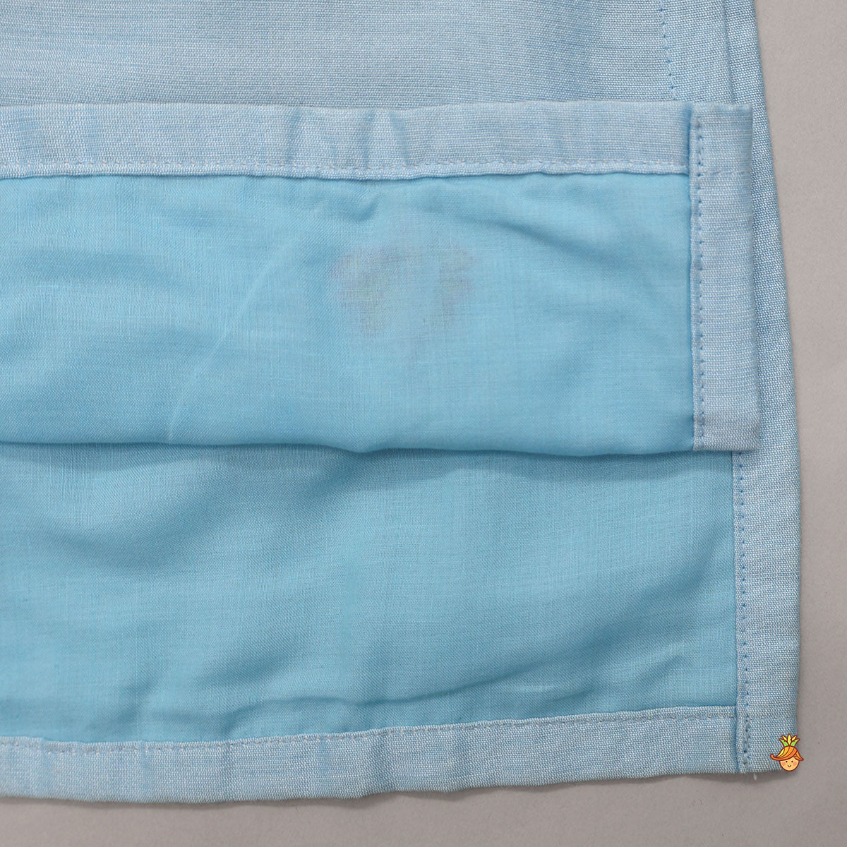 Floral Embroidered Cotton Kurta And Pyjama