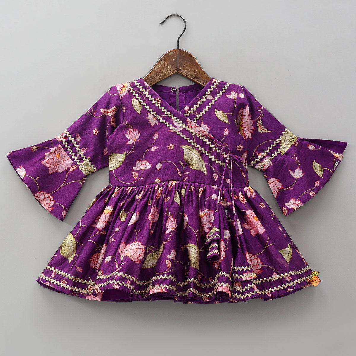 Angarkha Style Kurti And Palazzo