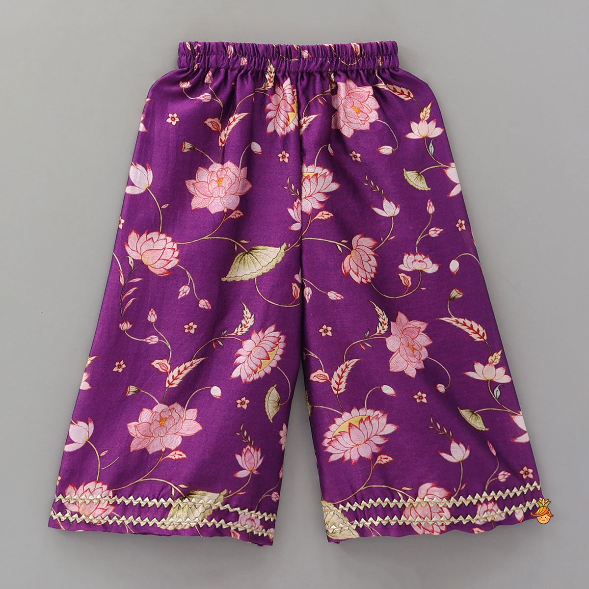 Angarkha Style Kurti And Palazzo