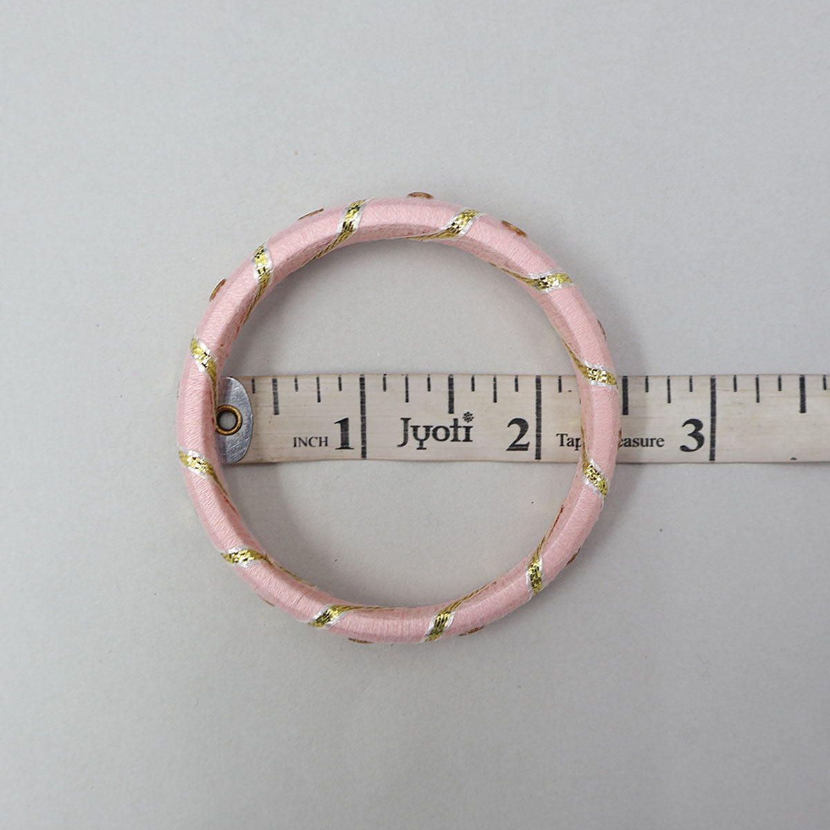 Handmade Thread Bangles - Set Of 7