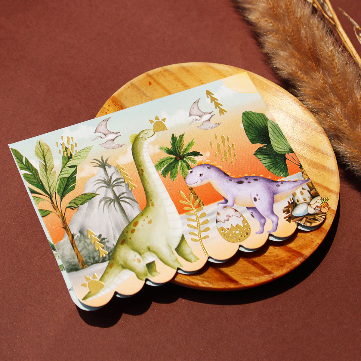 Playful Print Fold Cards With Foil Highlights