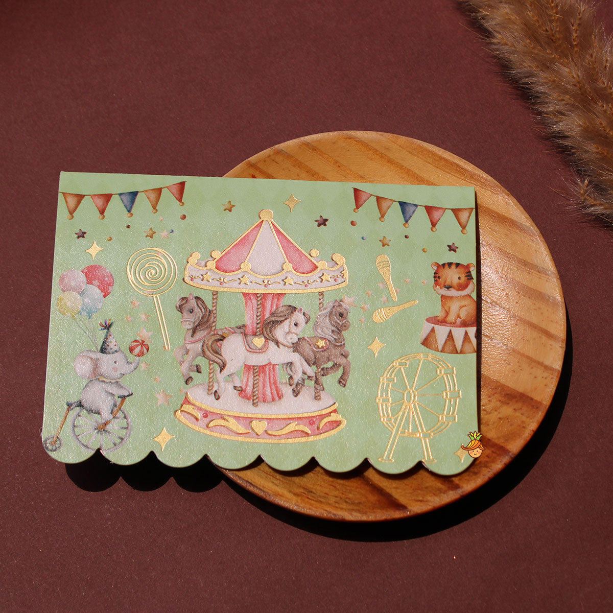 Whimsical Printed Fold Cards